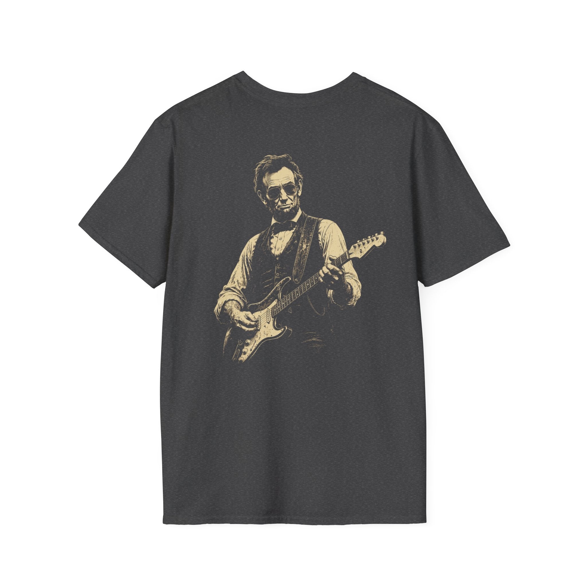 Back Print Abraham Lincoln T-Shirt