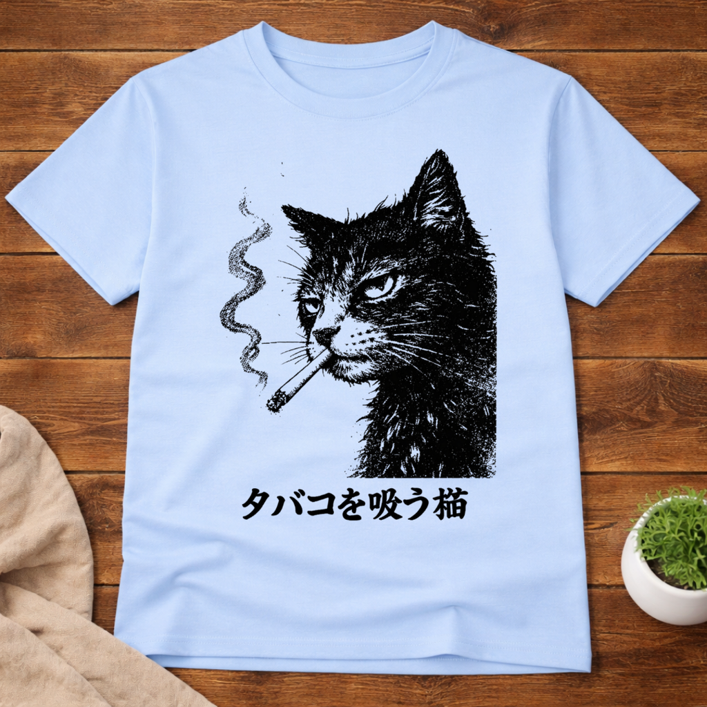 The Smoking Cat T-Shirt