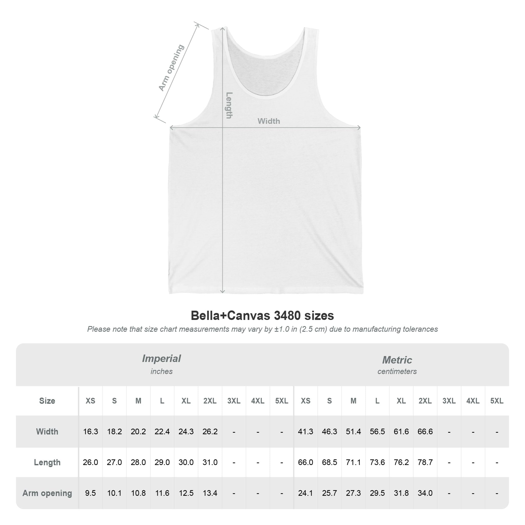 Abe Eagle America 250 Unisex Jersey Tank