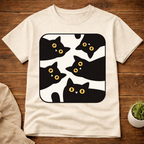 Curious Black Cats T-Shirt