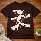 Curious Black Cats T-Shirt