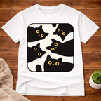 Curious Black Cats T-Shirt