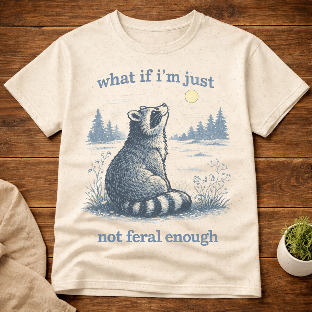 what if I'm Just Not Feral Enough T-Shirt