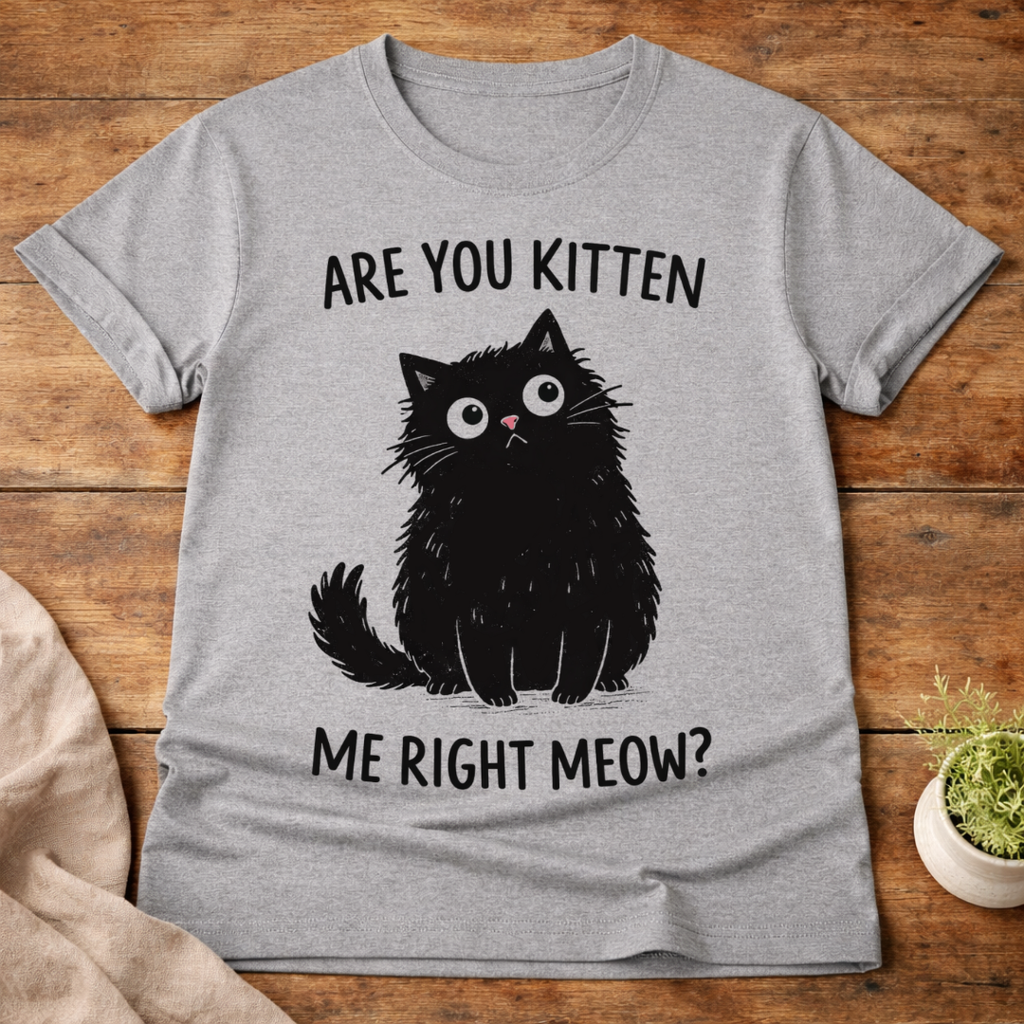 Are You Kitten Me Right Meow T-Shirt