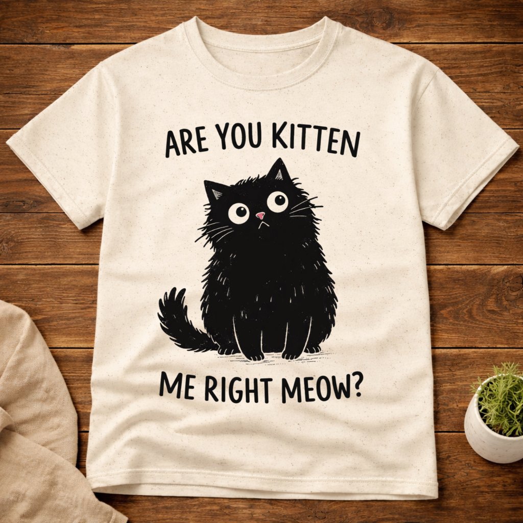 Are You Kitten Me Right Meow T-Shirt