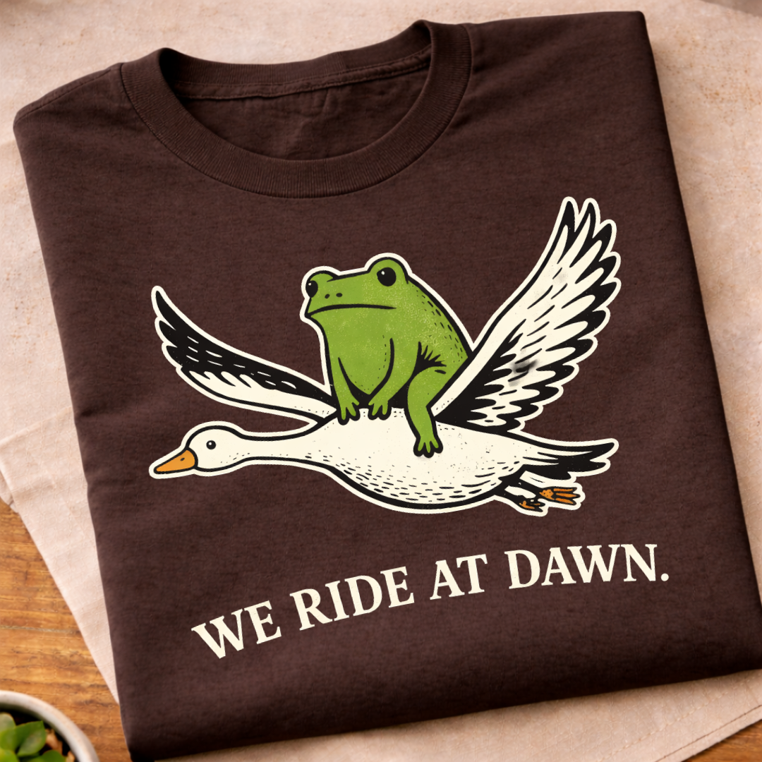 We Ride At Dawn T-Shirt