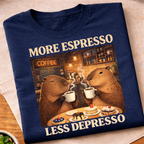 More Espresso Less Depresso T-Shirt
