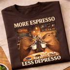 More Espresso Less Depresso T-Shirt