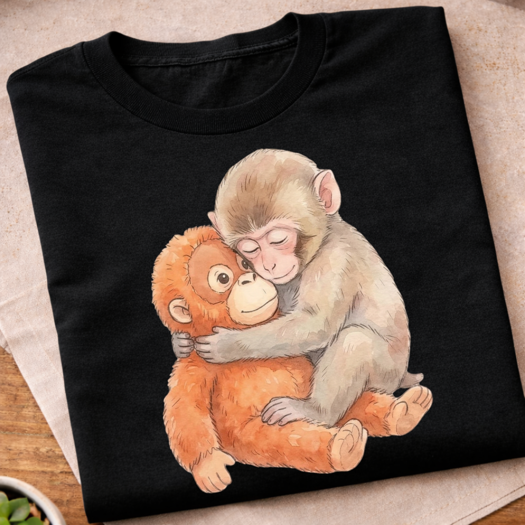 Baby Monkey Plush T-Shirt