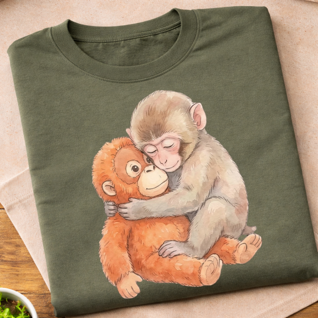 Baby Monkey Plush T-Shirt