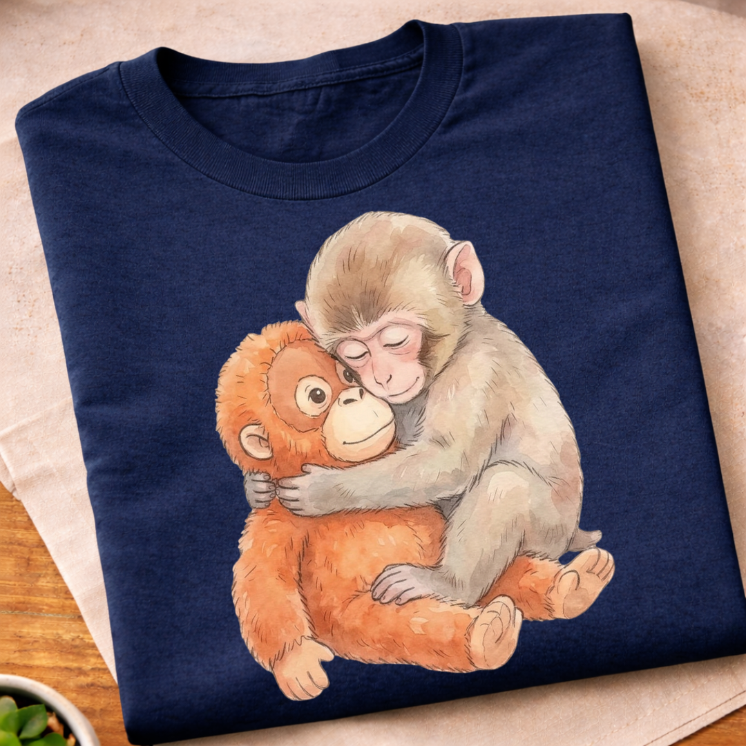 Baby Monkey Plush T-Shirt