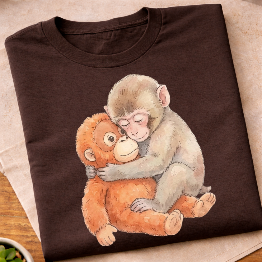 Baby Monkey Plush T-Shirt