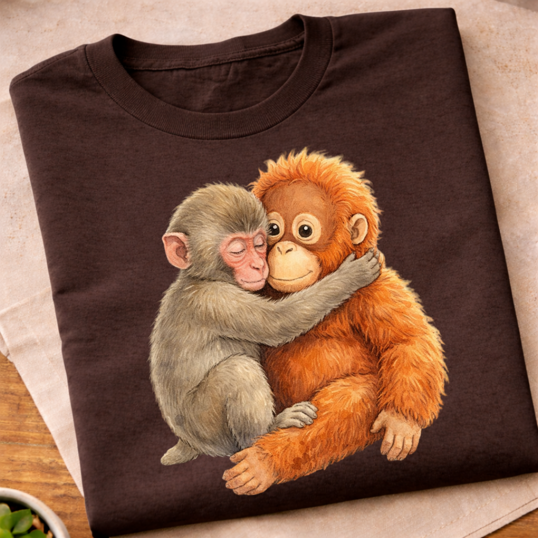 Baby Monkey Plush T-Shirt