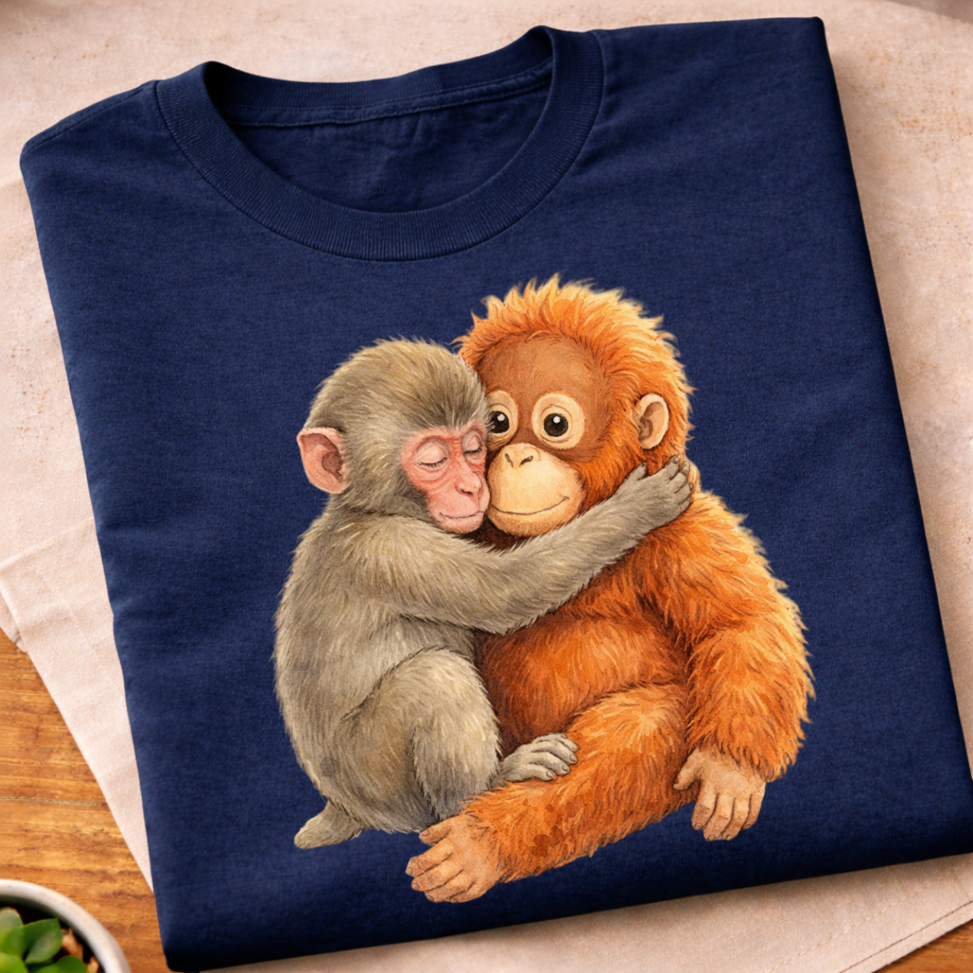 Baby Monkey Plush T-Shirt
