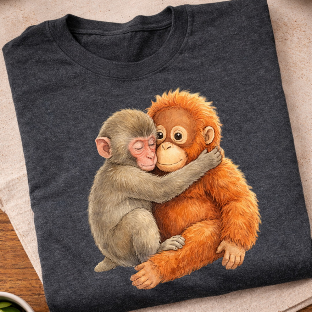 Baby Monkey Plush T-Shirt