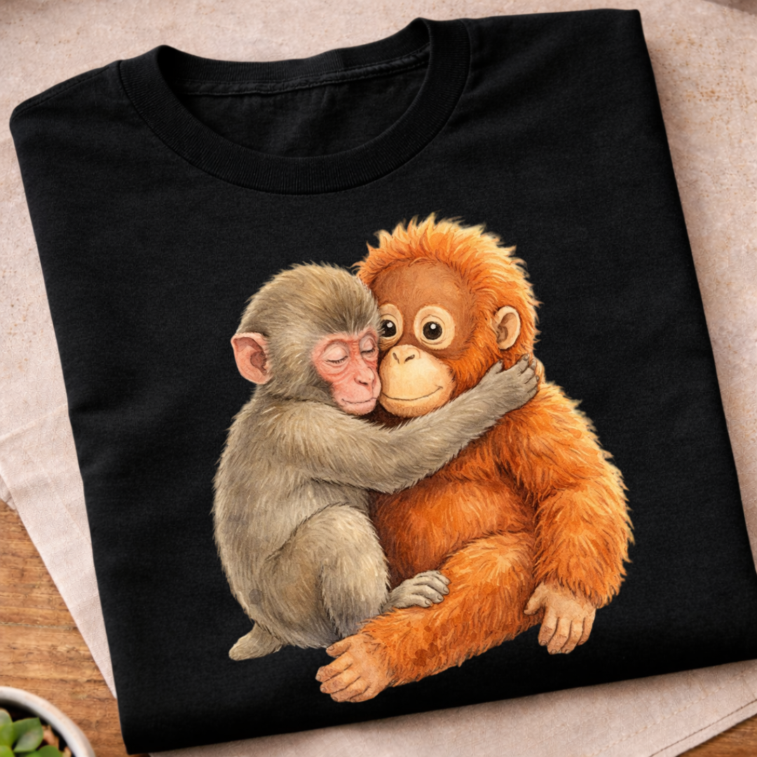 Baby Monkey Plush T-Shirt