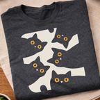 Curious Black Cats T-Shirt