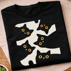 Curious Black Cats T-Shirt