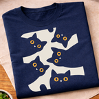 Curious Black Cats T-Shirt