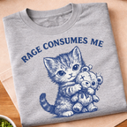 Rage Consumes Me Kitten T-Shirt
