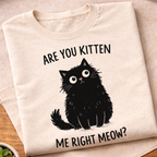 Are You Kitten Me Right Meow T-Shirt