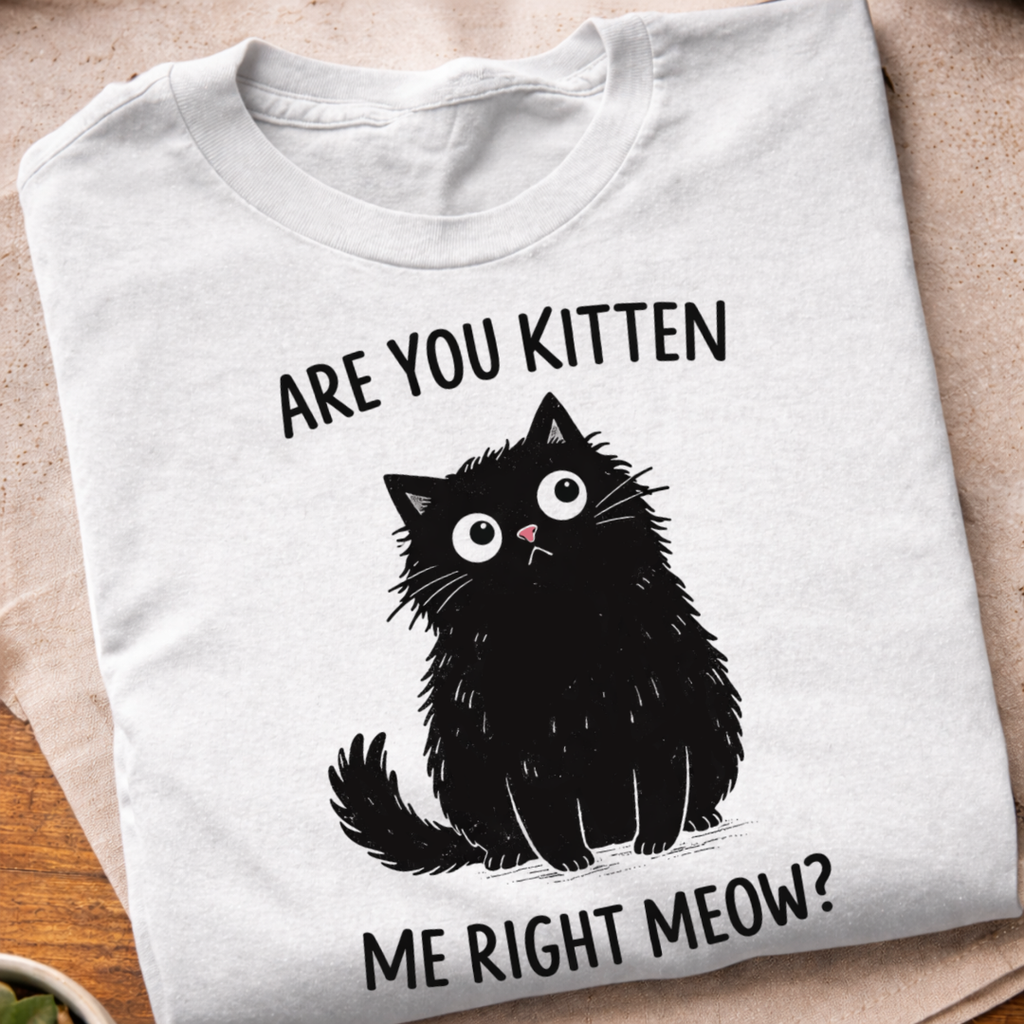 Are You Kitten Me Right Meow T-Shirt
