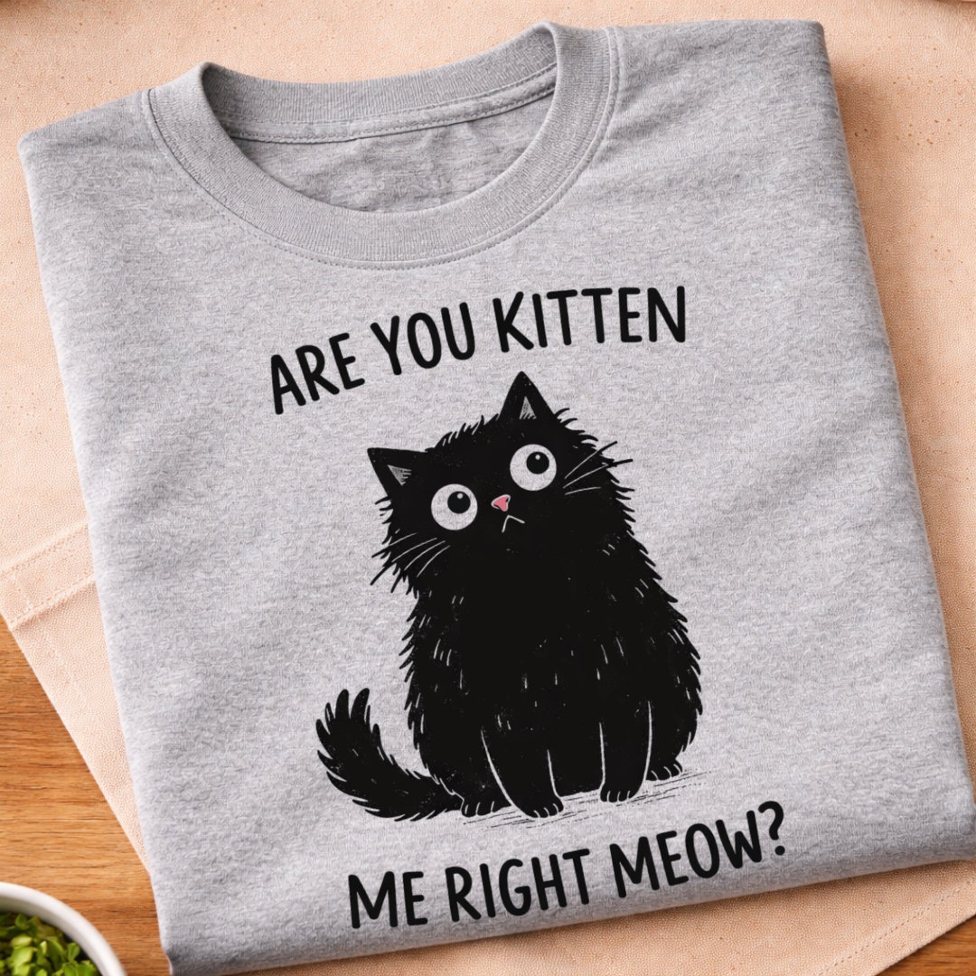 Are You Kitten Me Right Meow T-Shirt