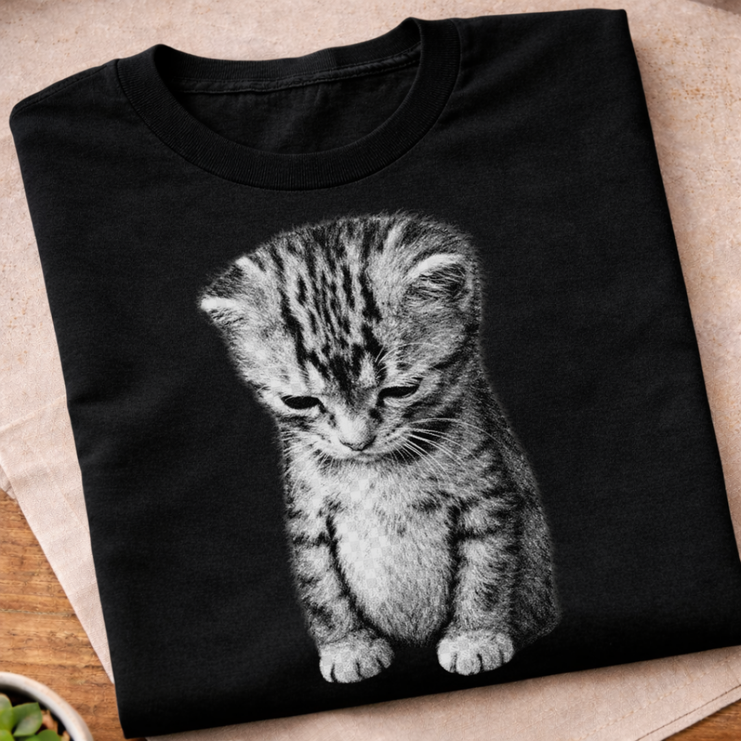 Sad Kitten T-Shirt