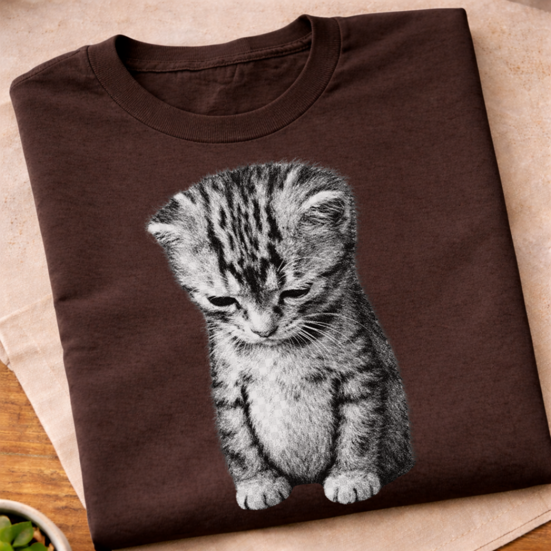 Sad Kitten T-Shirt
