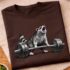 Deadlift Raccoon T-Shirt