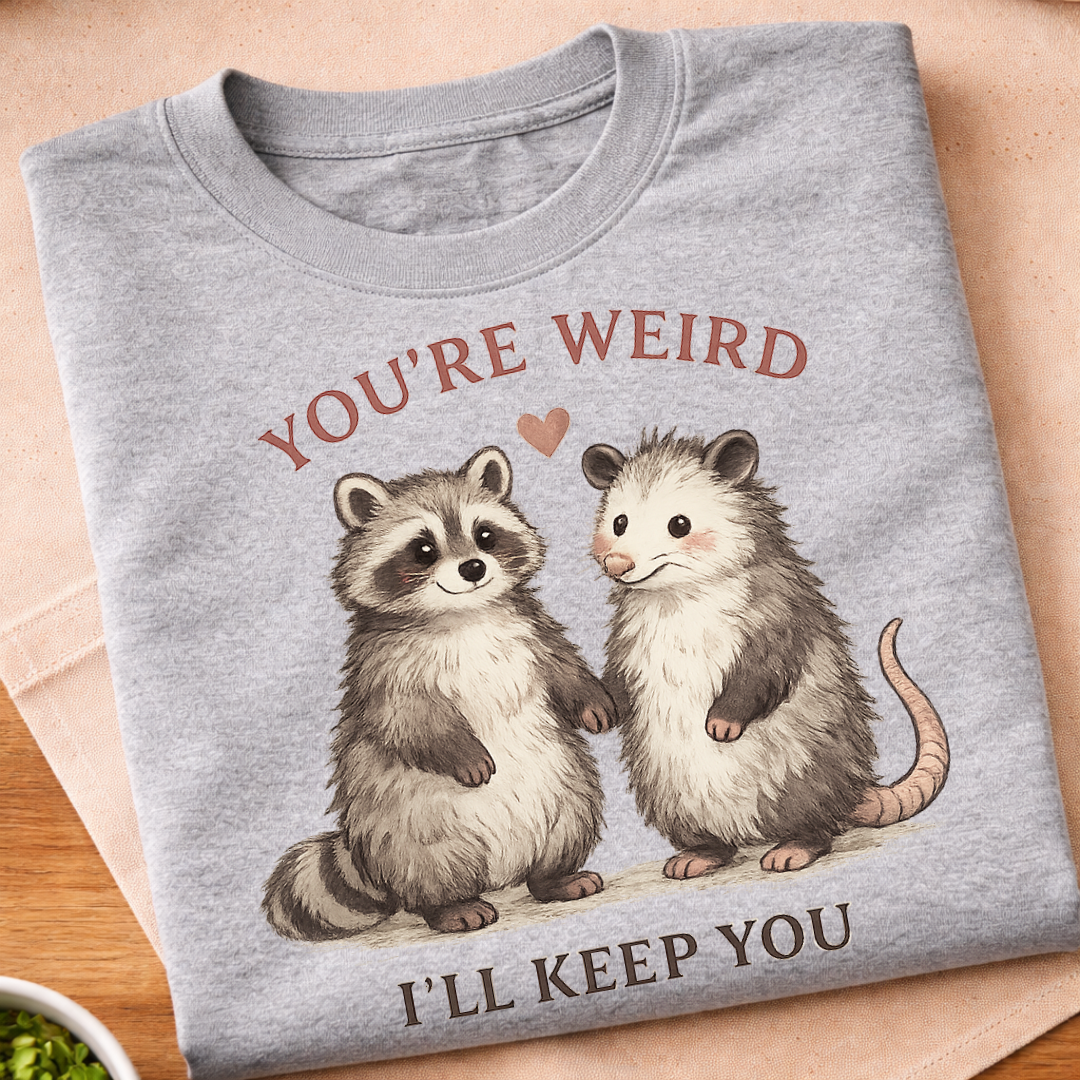 You're Weird I'll Keep You T-Shirt