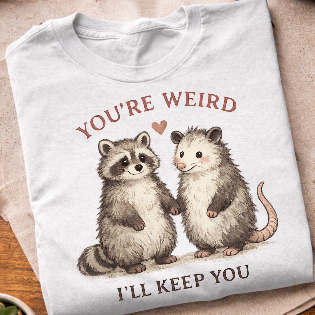 You're Weird I'll Keep You T-Shirt
