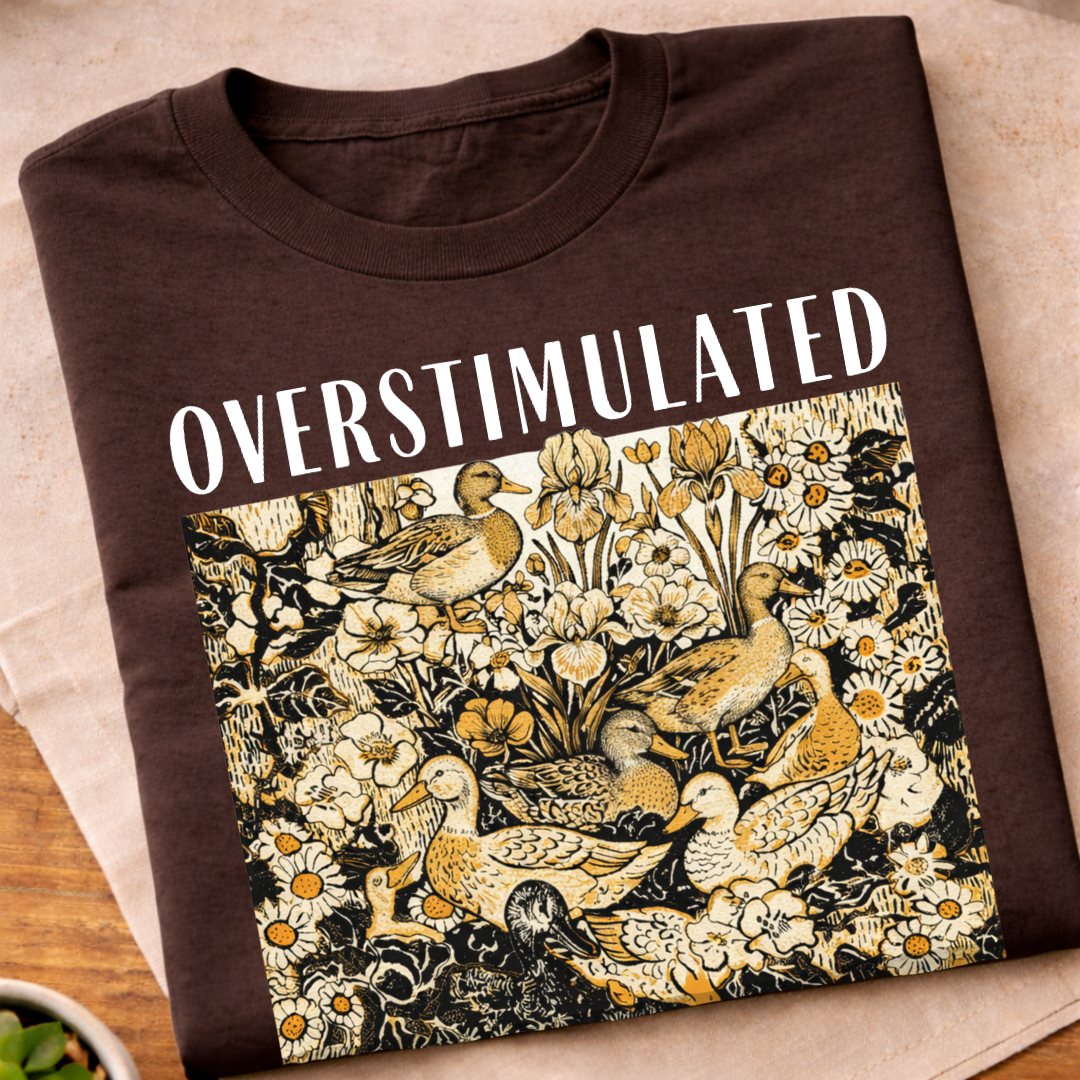 Overstimulated Ducks T-Shirt