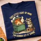 Raccon Let it Shine T-Shirt