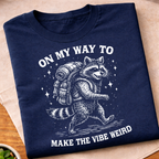 Weird Vibe Raccoon T-Shirt