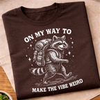 Weird Vibe Raccoon T-Shirt