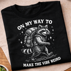 Weird Vibe Raccoon T-Shirt