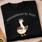 Outnumbered by Boys T-Shirt
