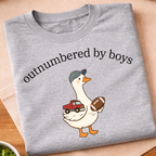 Outnumbered by Boys T-Shirt
