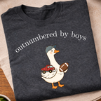 Outnumbered by Boys T-Shirt