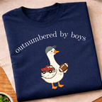 Outnumbered by Boys T-Shirt