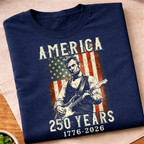 America 250 Years Lincoln T-Shirt