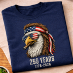 Patriotic eagle 250 Years America T-Shirt