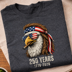 Patriotic eagle 250 Years America T-Shirt