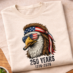 Patriotic eagle 250 Years America T-Shirt