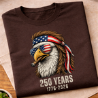Patriotic eagle 250 Years America T-Shirt