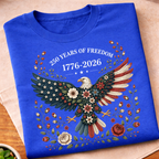 Floral 250th Anniversary T-Shirt