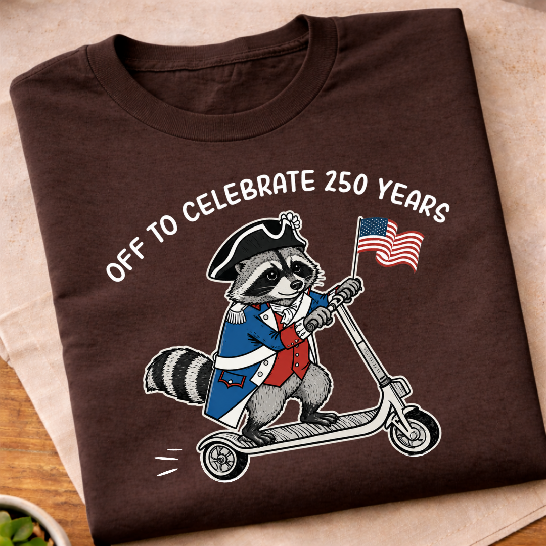 Off To Celebrate 250 Years T-Shirt