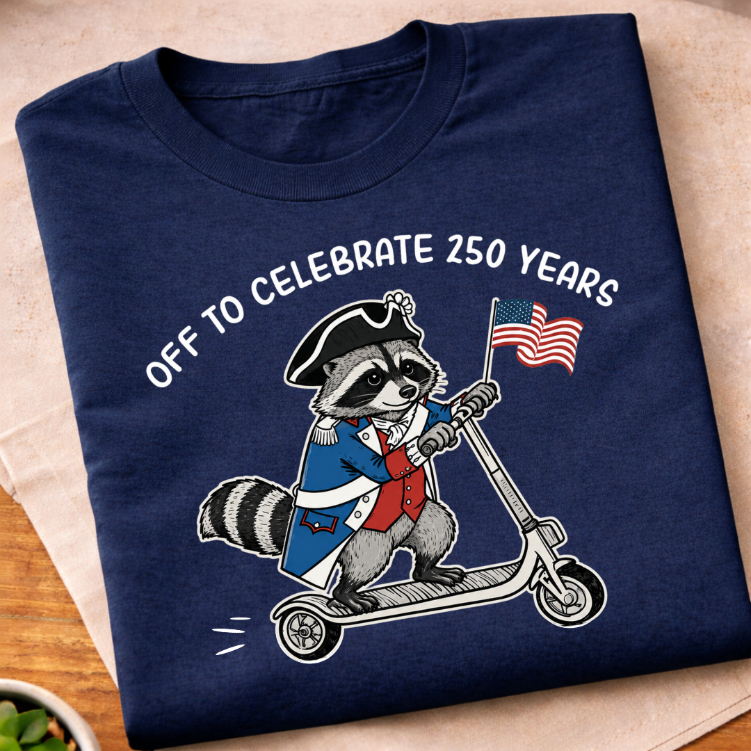 Off To Celebrate 250 Years T-Shirt