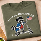 Off To Celebrate 250 Years T-Shirt